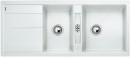 BLANCO 513064 Mosogató Metra 8 S fehér excenter nélkül Silgranit PuraDur