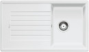 BLANCO 516740 Mosogató Zia 45 SL fehér excenter nélkül Silgranit PuraDur