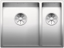 BLANCO 521609 Mosogató Claron 340/180-U selyem fényű nemesa.InFino rúd nélkül