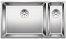 BLANCO 522991 Mosogató Andano 500/180-U selyem fényű nemesa.InFino rúd nélkül