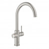 GROHE 30083DC1 Red Duo C-csapoló szuperacélból