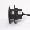 VersaTag 1x 230V, 1x USB-A, fekete