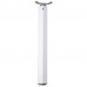 StrongLegs asztal láb TA001, 710R/60x60mm, fehér fényes