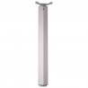 StrongLegs asztal láb TA001, 710R/80x80mm, nemesacél imitáció