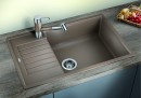 BLANCO 523282 Mosogató Zia XL 6 S Compact kávé excenter nélkül Silgranit PuraDur