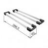 BLANCO 525889 Mosogató ETAGON 6 fekete SILGRANIT® PuraDur® InFino,excenterrel