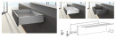 HETTICH 9255256 AvanTech You oldalfal szett 139/400 ezüst
