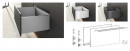 HETTICH 9255354 AvanTech You oldalfal szett 251/400 antracit