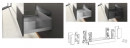 HETTICH 9257176 AvanTech You tartókészlet egyéni anyagokhoz 187/500 ezüst
