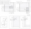 HETTICH 9206689 Lift Mini fék lenyíló ajtókra típus D