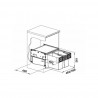 BLANCO 526201 Sorter SELECT II 50/2