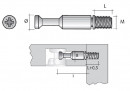 TE01 excentrikus rúd (24mm)