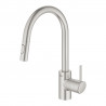 GROHE 31483DC2 Csaptelep konyhába Concetto dupla kihúzható zuhany supersteel