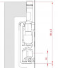 TERNO Diva Fluid takaró profil 2560, 4m, szálcsiszolt ezüst