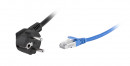 LEGRAND Pop-up dupla, 2x 230V, USB A+A tápellátás, 1x RJ45, HDMI, alumínium