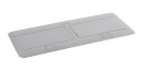 LEGRAND Pop-up dupla, 4x 230V, alumínium