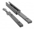 K-StrongWire kamraszekrény 450 mm / 1560-1890 mm, sötét szürke, 70kg