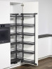 KES 237081 Tandem Side Arena Style kosár 600mm antracit