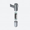 FRANKE Baterie Vital Tap chrom/gun metal pouze filtr