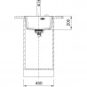 FRANKE Dřez MRG 610-39 FTL 440 x 500mm bílá led