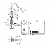 GROHE Blue Home kefe. Hard Graphite, indító szett , C alakú karral   31455AL1