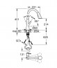 GROHE 30440DC0 Csaptelep SCALA C-csapcső  kihúzható zuhanyzó 3 vízsugáral supers