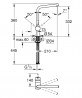GROHE 30425000 Csaptelep VENTO L-csapoló króm