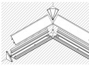 TL8-végzárók szett (J+B)+ belső sarok90°
