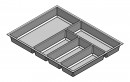 Evőeszköztartó Classico Kristall softTouch (522x424mm) fekete