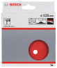 BOSCH 1609200154 Rögzítőlemez tépőzárral 125 mm, 8 mm