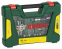 BOSCH 2607017195 91 darabos V-Line TiN fúrófejek és fúrószárak készlet racsnis c