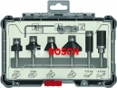 BOSCH 2607017468 6dílná sada fréz s 6mm stopkou Trim&Edging