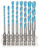 BOSCH 2608901455 8dílná sada Hex-9 MultiConstruction Pick and Click 3–8 mm