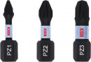 BOSCH 2608522471 Šroubovací bity Impact Control PZ, 3 ks