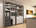 HAWA 27648 Concepta 25 szett 1 ajtószárny széle.300-750mm magasság 1250-1850mm