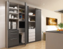 HAWA 27648 Concepta 25 szett 1 ajtószárny széle.300-750mm magasság 1250-1850mm