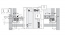 HETTICH 9135877 Quadro 25 450mm EB20 csapra SiSy