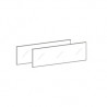 HETTICH 9283178 Avantech YOU skleněná výplň 10mm pro Inlay 187/350mm