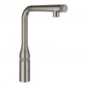 GROHE 30444AL0 Csaptelep ACCENT SmartControl kihúzható L-lefolyócső kefe Hard Gr