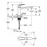 GROHE 30464DC0 Csaptelep Via supersteel