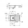 GROHE 31562SD1 Szet K200 rozsdamentes acél csiszolt + Bau Edge króm