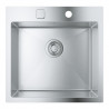 GROHE 31583SD1 Mosogató K800 60-S 518 x 510mm Rozsdamentes acél , csiszolt
