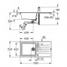 GROHE 31884AP0 Set K400 gránit fekete + Via króm