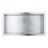 GROHE 31580SD1 Mosogató K700 90-S 864 x 464mm Rozsdamentes acél , csiszolt