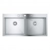 GROHE 31585SD1 Mosogató K800 120-S 1024 x 510mm Rozsdamentes acél , csiszolt