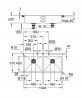GROHE 31585SD1 Mosogató K800 120-S 1024 x 510mm Rozsdamentes acél , csiszolt