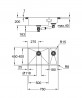 GROHE 31575SD1 Mosogató K700U 80-S 760 x 450mm Mosogató baloldal  Rozsdamentes a
