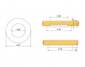 LED spotlámpa BAILEN 12V 3W fehér/meleg fehér