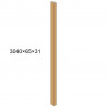 Astrata Ivory Oak 4S - dýhovaná lamela - lak 3040/65/31 - 4 ks v balení