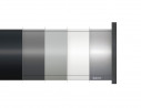 K-BLUM Legrabox C Pure 550 mm/70 kg, Tip-on, szürke OG-M, belső, reling